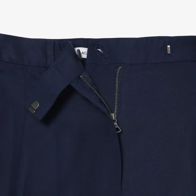 Bermuda oversize in The Blend of linen and fluid fabric Bermuda oversize in The Blend of linen and fluid fabric
