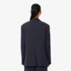 Blazer in piqué fluido Blazer in piqué fluido