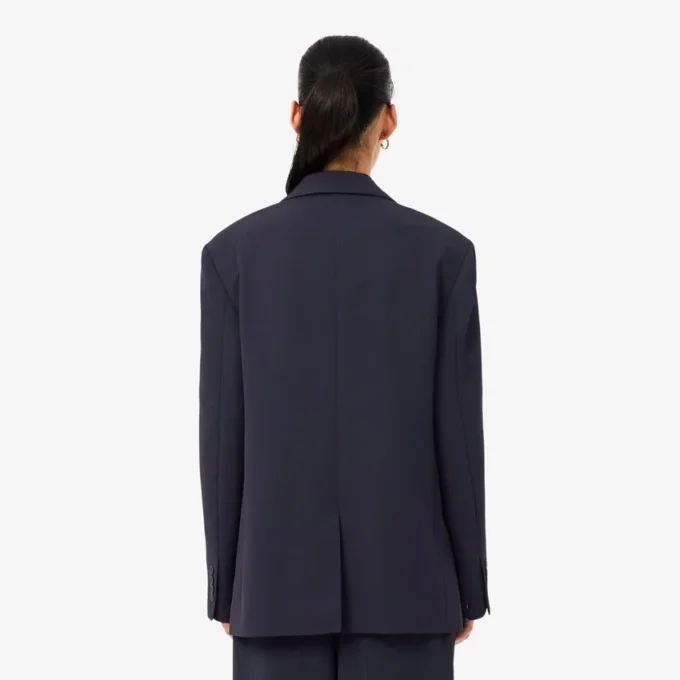 Blazer in piqué fluido Blazer in piqué fluido