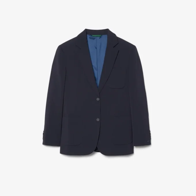 Blazer in piqué fluido Blazer in piqué fluido