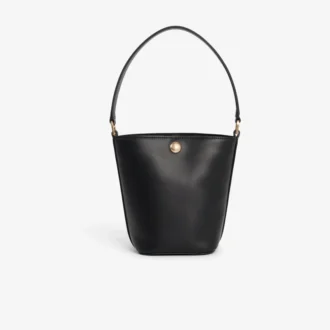 Borsa a secchiello in pelle Tennis Bliss, taglia S