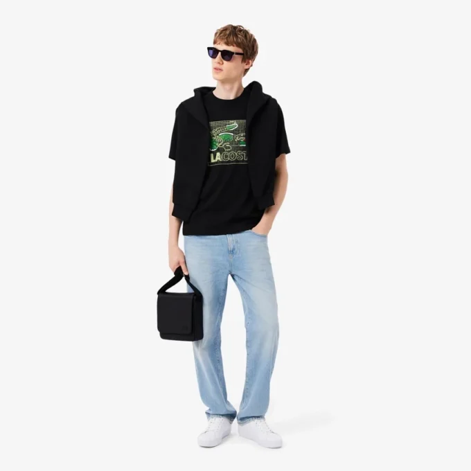 Borsa a tracolla classica con chiusura a patta Borsa a tracolla classica con chiusura a patta