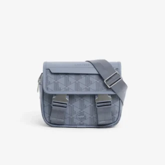 Borsa a tracolla con patta e clip The Blend