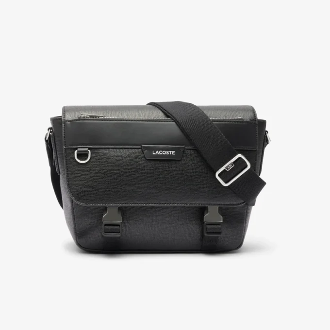 Borsa a tracolla in pelle con chiusura a patta Ossian Borsa a tracolla in pelle con chiusura a patta Ossian