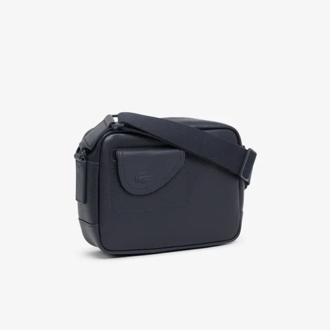 Borsa a tracolla in pelle martellata Lacoste Club Borsa a tracolla in pelle martellata Lacoste Club