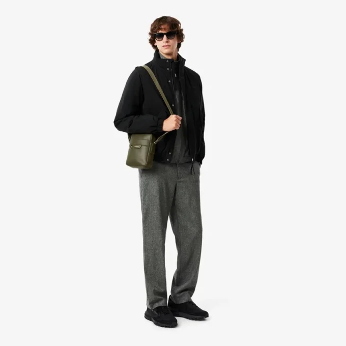 Borsa a tracolla in pelle Ossian Borsa a tracolla in pelle Ossian