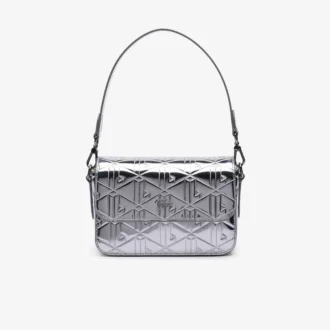 Borsa a tracolla metallizzata