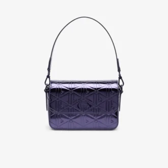 Borsa a tracolla metallizzata
