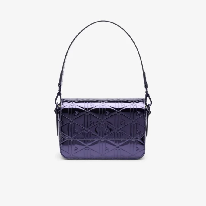 Borsa a tracolla metallizzata Borsa a tracolla metallizzata