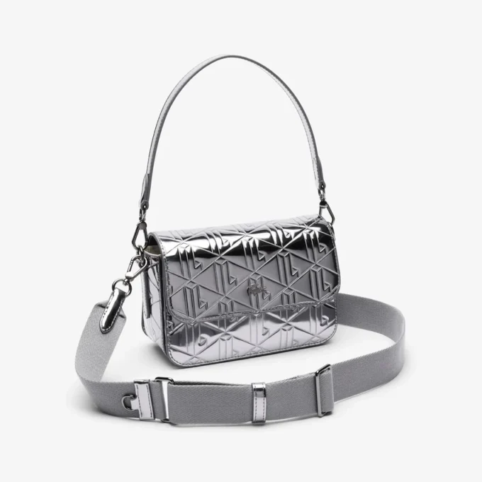Borsa a tracolla metallizzata Borsa a tracolla metallizzata