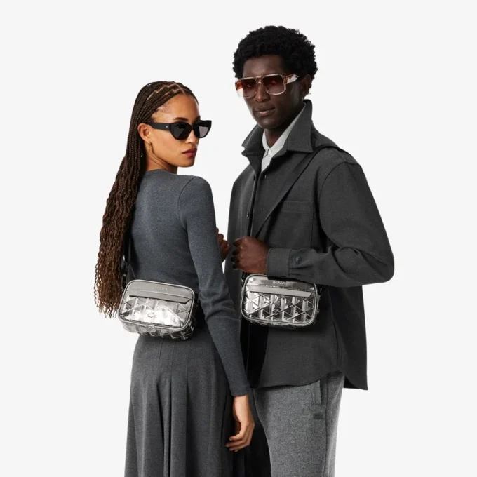 Borsa da reporter Small The Blend Silver Borsa da reporter Small The Blend Silver