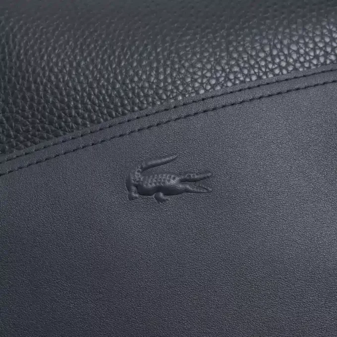 Borsa da weekend in pelle martellata Lacoste Club Borsa da weekend in pelle martellata Lacoste Club