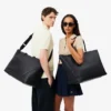 Borsa da weekend in pelle martellata Lacoste Club Borsa da weekend in pelle martellata Lacoste Club