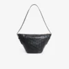 Borsa Hobo in pelle goffrata Maheki