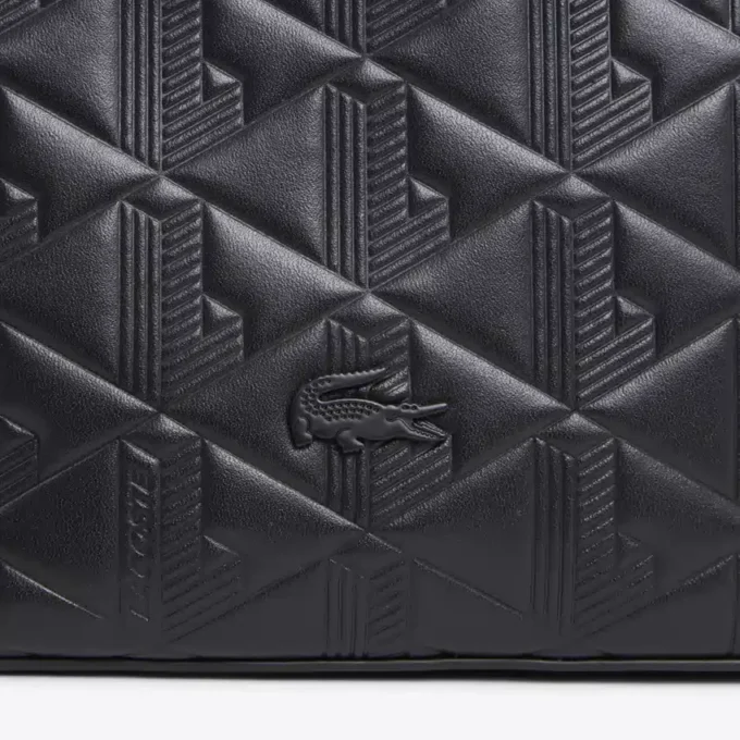 Borsa Hobo in pelle goffrata Maheki