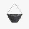 Borsa Hobo piccola in pelle goffrata Maheki Borsa Hobo piccola in pelle goffrata Maheki