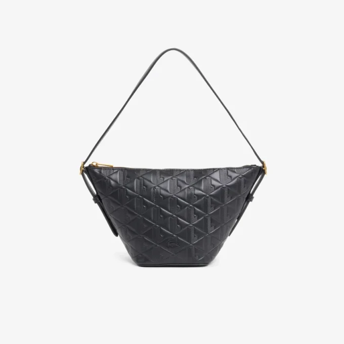 Borsa Hobo piccola in pelle goffrata Maheki Borsa Hobo piccola in pelle goffrata Maheki