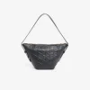 Borsa Hobo piccola in pelle goffrata Maheki Borsa Hobo piccola in pelle goffrata Maheki