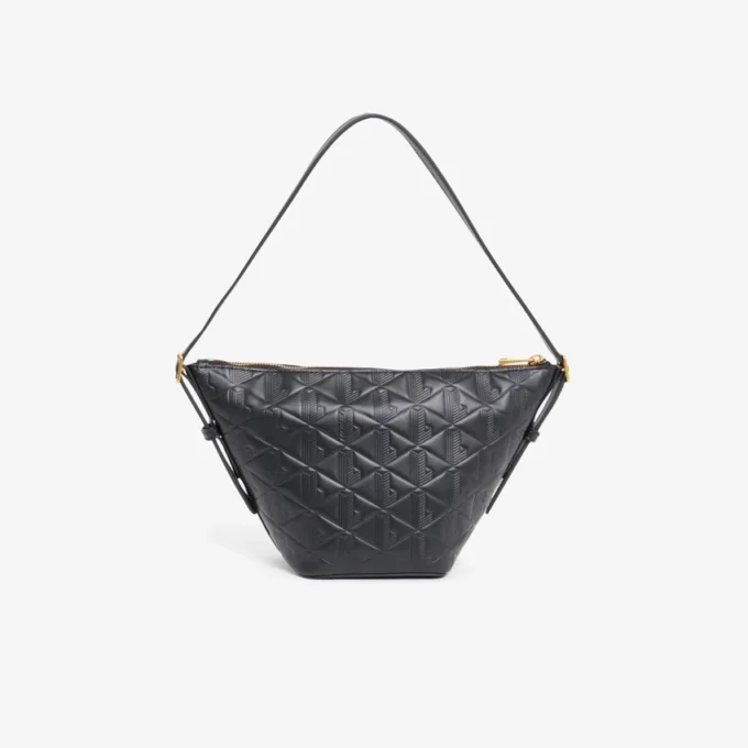 Borsa Hobo piccola in pelle goffrata Maheki Borsa Hobo piccola in pelle goffrata Maheki