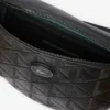 Borsa in pelle con monogramma goffrato Borsa in pelle con monogramma goffrato