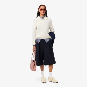 Borsa tote City Court in pelle martellata