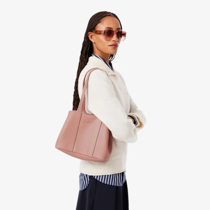 Borsa tote City Court in pelle martellata Borsa tote City Court in pelle martellata