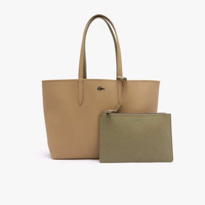 Borsa tote e pochette reversibili Anna Borsa tote e pochette reversibili Anna