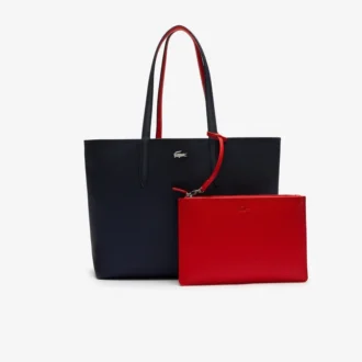 Borsa tote e pochette reversibili Anna