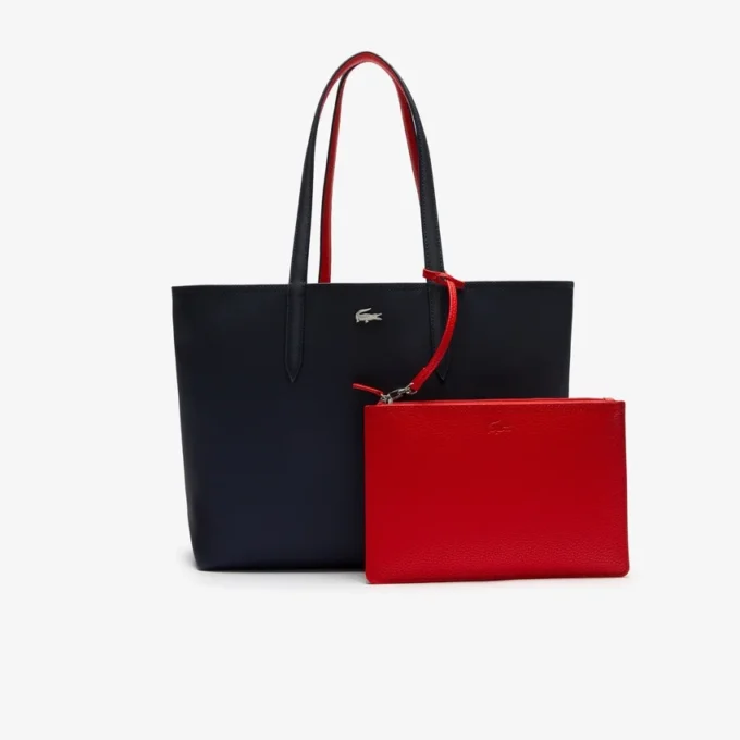 Borsa tote e pochette reversibili Anna Borsa tote e pochette reversibili Anna