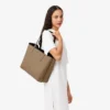 Borsa tote e pochette reversibili Anna Borsa tote e pochette reversibili Anna