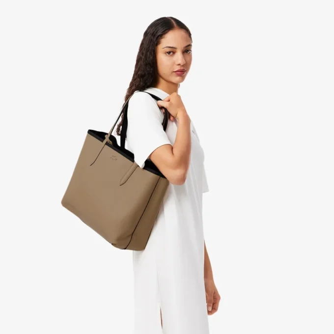 Borsa tote e pochette reversibili Anna Borsa tote e pochette reversibili Anna
