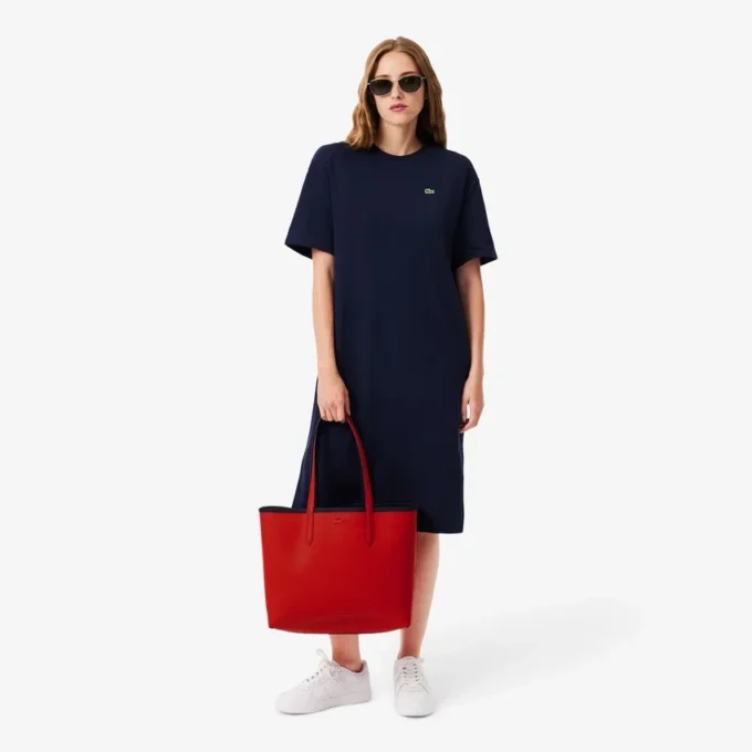 Borsa tote e pochette reversibili Anna Borsa tote e pochette reversibili Anna