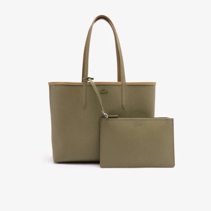 Borsa tote e pochette reversibili Anna Borsa tote e pochette reversibili Anna