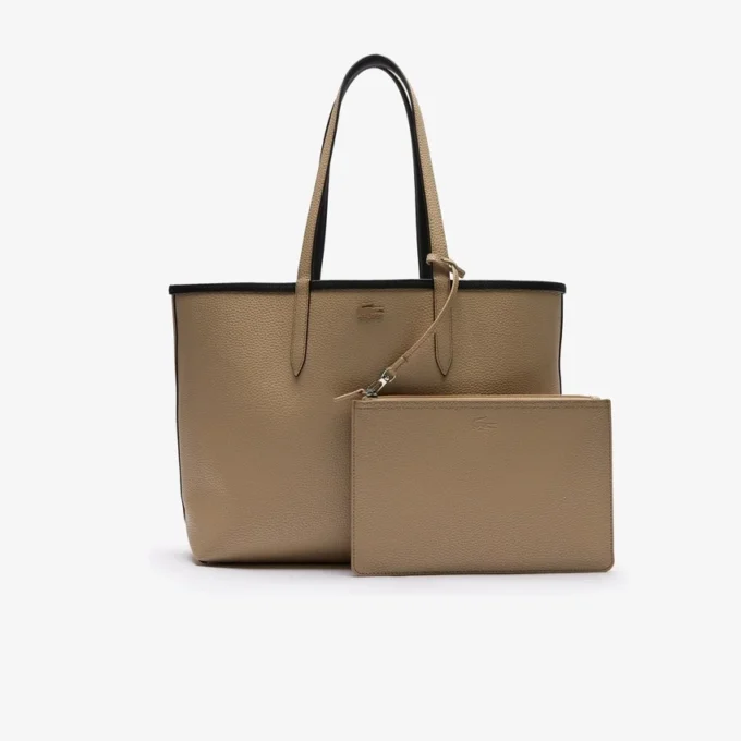 Borsa tote e pochette reversibili Anna Borsa tote e pochette reversibili Anna