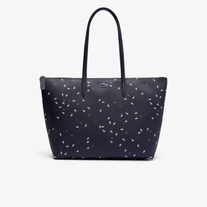 Borsa tote grande con coccodrillo Borsa tote grande con coccodrillo