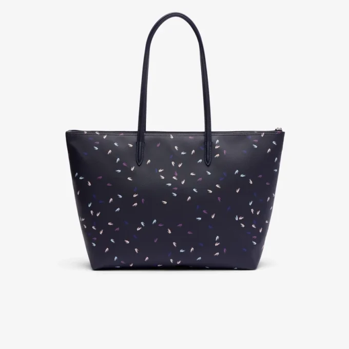Borsa tote grande con coccodrillo Borsa tote grande con coccodrillo