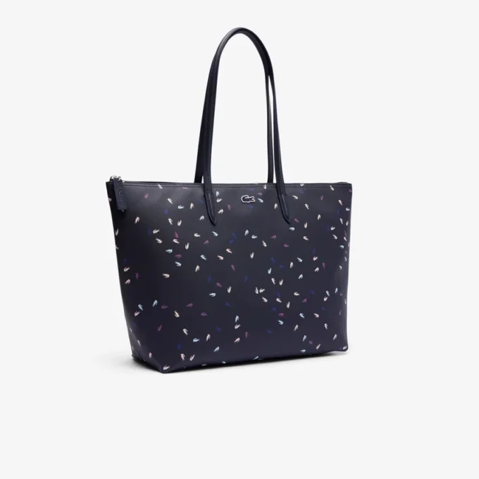 Borsa tote grande con coccodrillo Borsa tote grande con coccodrillo