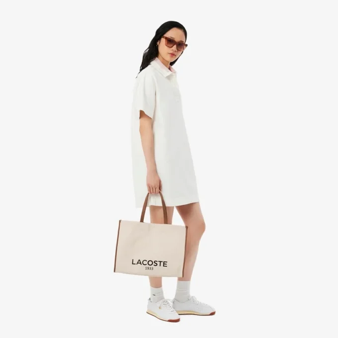 Borsa tote grande in tela Heritage