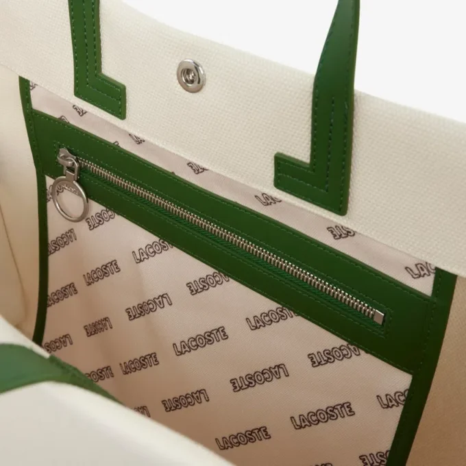 Borsa tote grande in tela Heritage