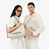 Borsa tote grande in tela Heritage