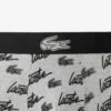 Boxer da uomo in cotone elasticizzato con stampa all-over Boxer da uomo in cotone elasticizzato con stampa all-over