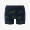 Boxer da uomo in cotone elasticizzato con stampa coccodrillo Boxer da uomo in cotone elasticizzato con stampa coccodrillo