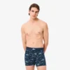 Boxer da uomo in cotone elasticizzato stampato Boxer da uomo in cotone elasticizzato stampato