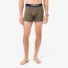 Boxer da uomo in cotone elasticizzato stampato Boxer da uomo in cotone elasticizzato stampato