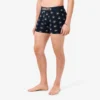 Boxer da uomo in cotone elasticizzato stampato Boxer da uomo in cotone elasticizzato stampato