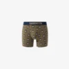 Boxer da uomo in cotone elasticizzato stampato Boxer da uomo in cotone elasticizzato stampato