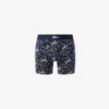 Boxer da uomo in cotone elasticizzato stampato Boxer da uomo in cotone elasticizzato stampato