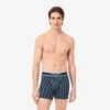 Boxer da uomo in jersey di cotone elasticizzato con monogramma Boxer da uomo in jersey di cotone elasticizzato con monogramma