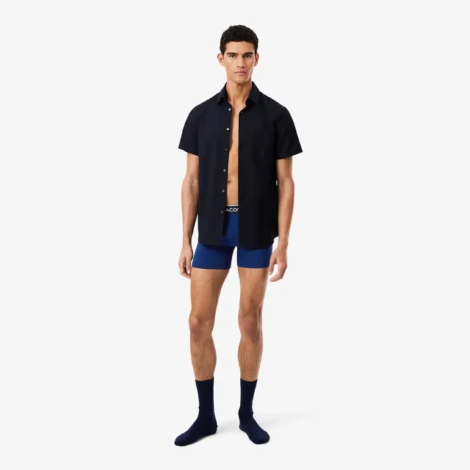Boxer in jersey di cotone da uomo, confezione da 3 Boxer in jersey di cotone da uomo, confezione da 3