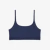 Bralette con logo in punto di rete Bralette con logo in punto di rete